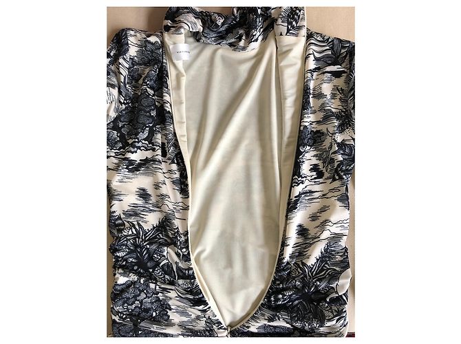 Victoria Beckham vestido estampado Toile de Jouy - vista 6