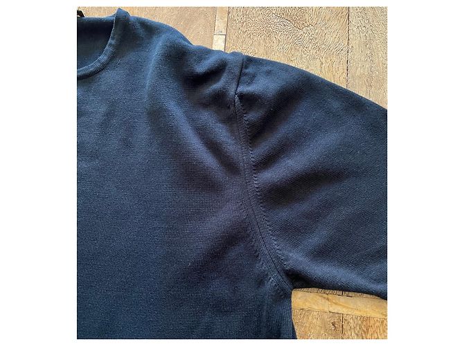 Schwarzer Baumwollpullover Kurze Ärmel Adolfo Dominguez T. XL - Ansicht 4