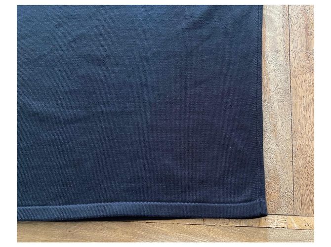Schwarzer Baumwollpullover Kurze Ärmel Adolfo Dominguez T. XL - Ansicht 6