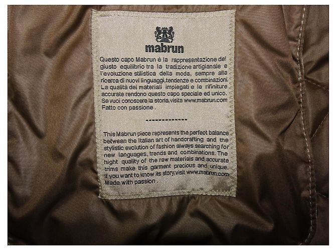 Autre Marque MABRUN GESTEPPTE PUFFERJACKE Beige - Ansicht 5