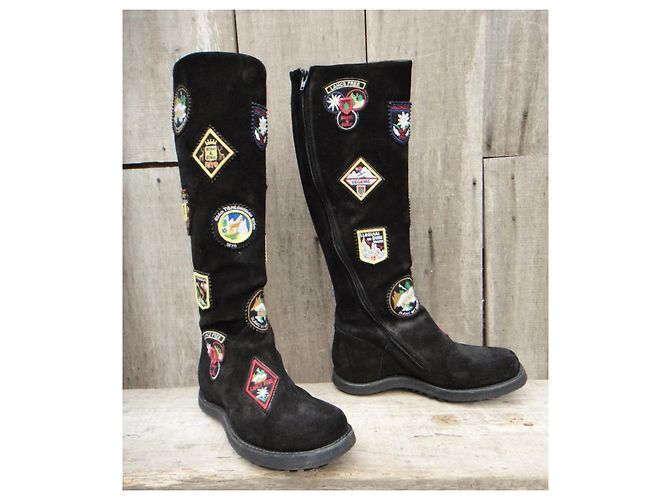 Botas Free Lance p 39,5 Negro - vista 2