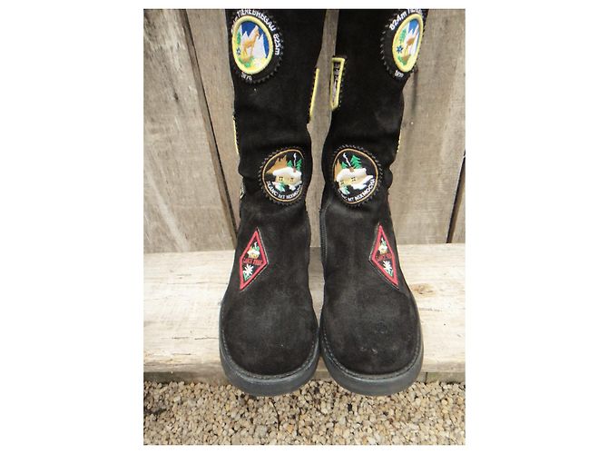 Botas Free Lance p 39,5 Negro - vista 4