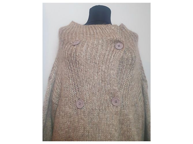 By Malene Birger Strickjacke beige Wolle Mohair - Ansicht 2