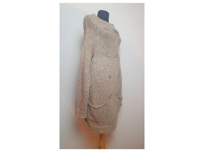 By Malene Birger Strickjacke beige Wolle Mohair - Ansicht 3