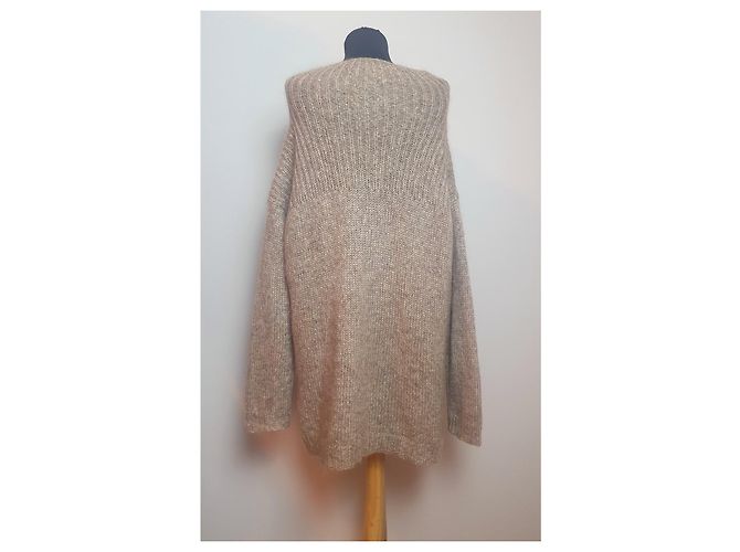 By Malene Birger Strickjacke beige Wolle Mohair - Ansicht 5