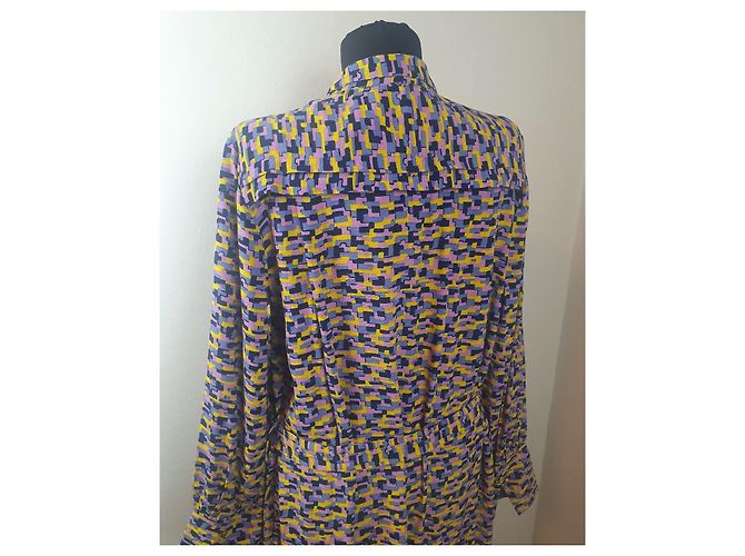 Noa Noa Hemdkleid aus Viskose Mehrfarben - Ansicht 5