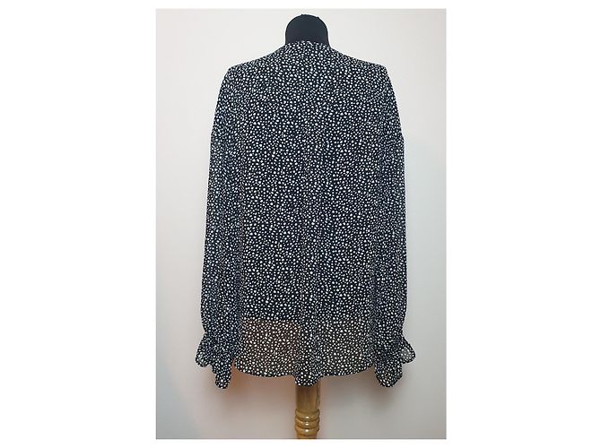All Saints Bluse Schwarz Größe M - Ansicht 3