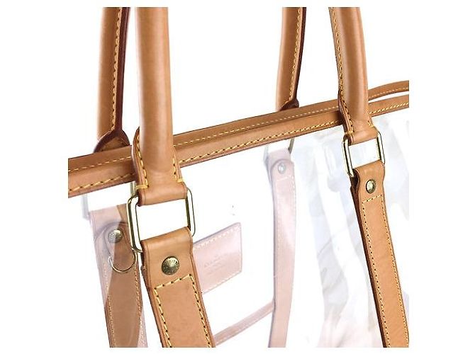 Louis Vuitton Centenario Sac Isaac Mizrahi vinile in pelle trasparente - vista 10