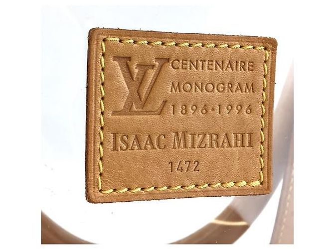 Louis Vuitton Centenario Sac Isaac Mizrahi vinile in pelle trasparente - vista 7