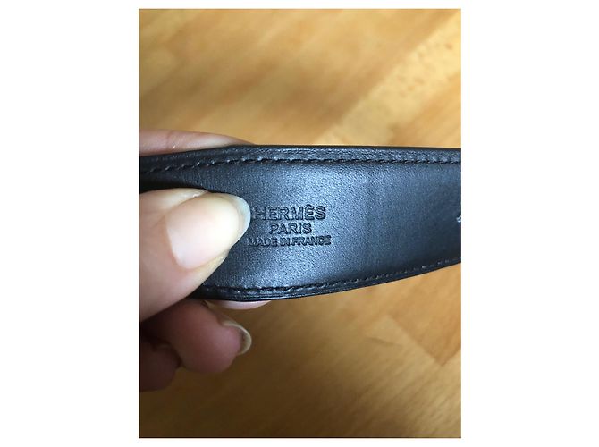 Hermès Klub belt mixed glenan buckle Black - view 4