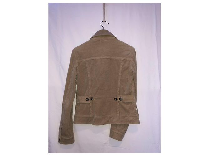 Chaqueta Burberry Beige de Algodón - vista 5