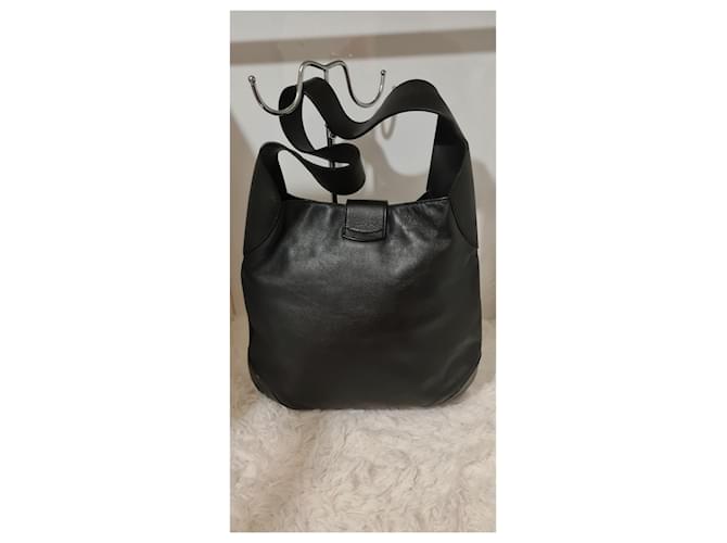 Borsa Céline in pelle nera Nero - vista 2