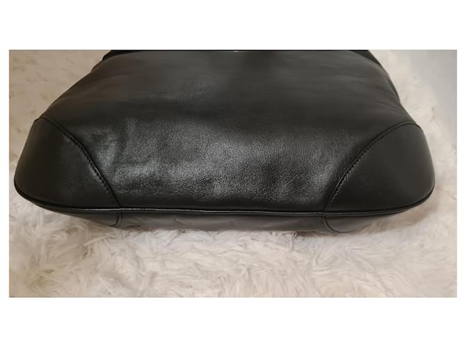 Borsa Céline in pelle nera Nero - vista 3