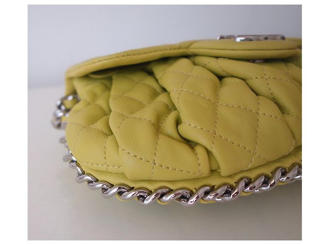 Chanel Kette um Tasche Gelb - Ansicht 12