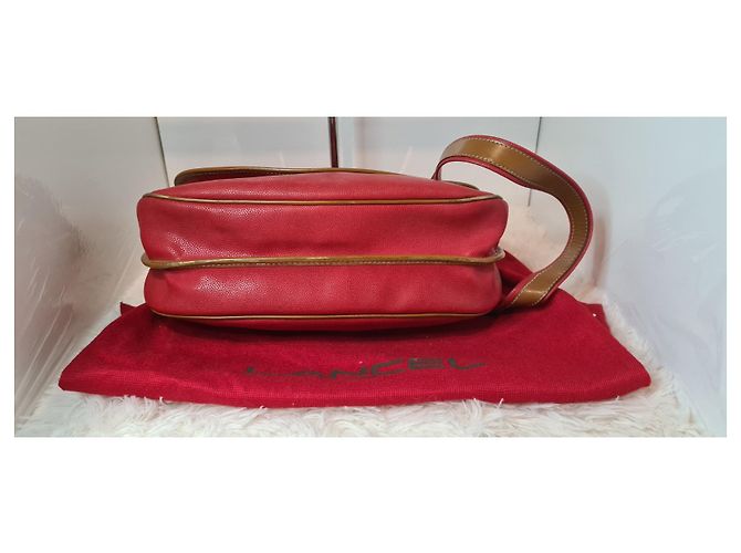 Bolso Lancel de piel roja - vista 4