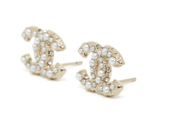 Chanel CC DIAMS Y PERLAS Dorado - vista 2