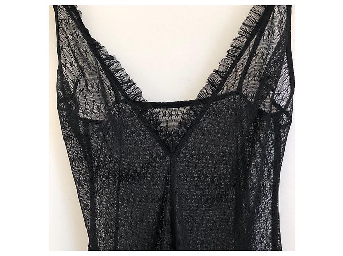 La Perla Icchi Verdi Ropa de dormir negra de poliamida Negro - vista 12