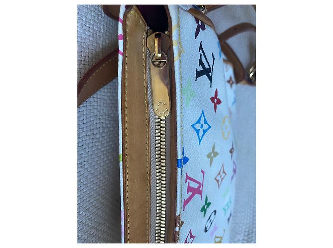 Alma Borsa a tracolla Louis Vuitton lodge pm Bianco - vista 5