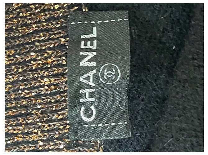 conjunto de dos piezas de cachemir de Chanel Negro - vista 9