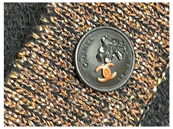 conjunto de dos piezas de cachemir de Chanel Negro - vista 11