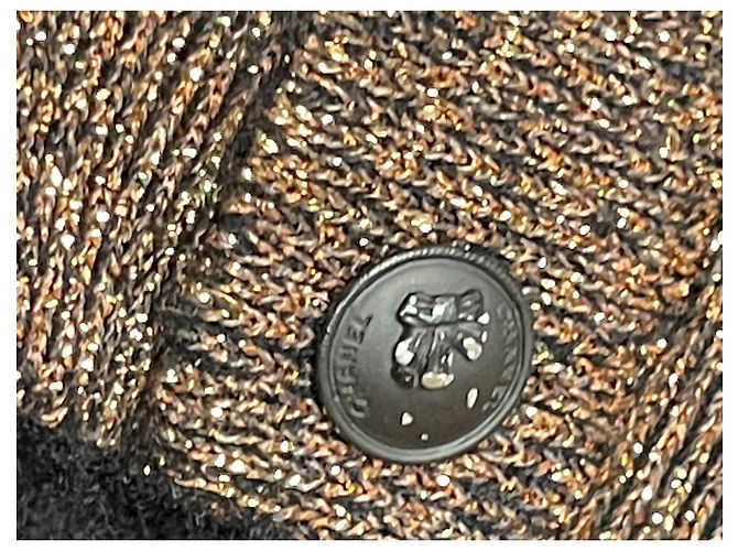 conjunto de dos piezas de cachemir de Chanel Negro - vista 12