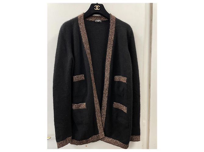 conjunto de dos piezas de cachemir de Chanel Negro - vista 2