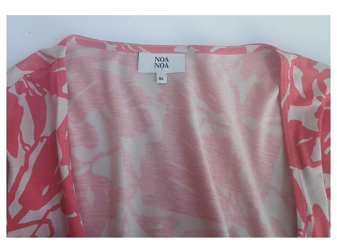 Vestido Noa Noa Rosa de Algodón y Tencel XL - vista 4
