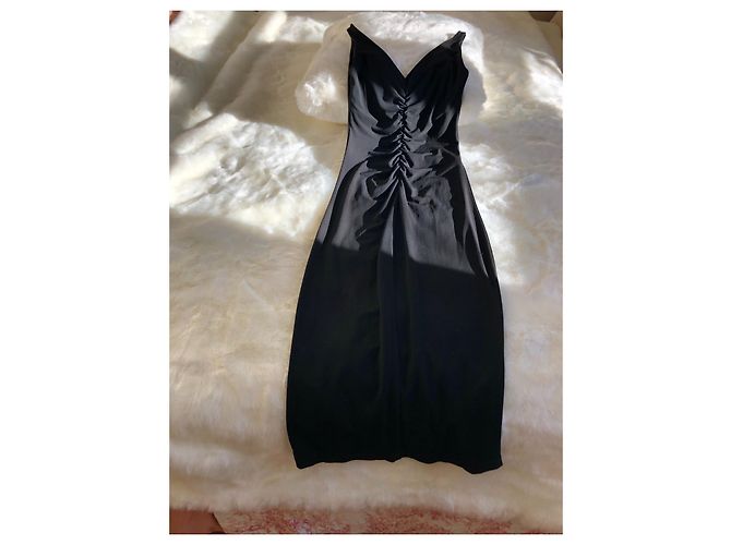 Autre Marque Isabel De Pedro Schwarzes Kleid - Ansicht 7