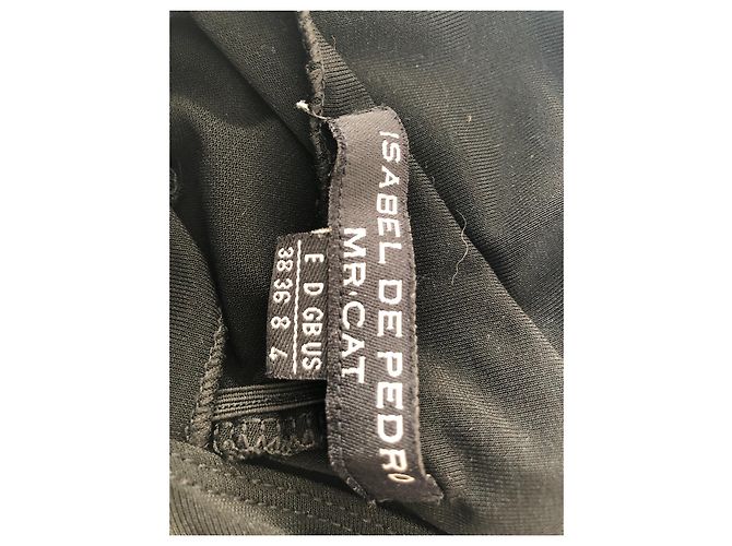 Autre Marque Isabel De Pedro Schwarzes Kleid - Ansicht 8