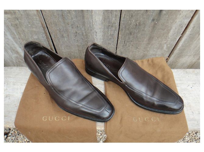 Misura mocassino Gucci 42 Marrone scuro - vista 7