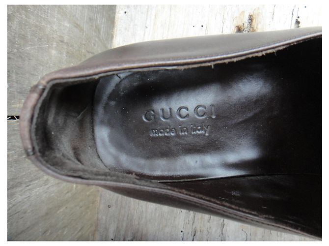 Misura mocassino Gucci 42 Marrone scuro - vista 8