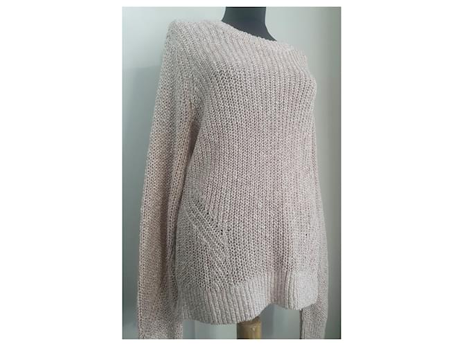 Veronica Beard Leah Rib Pullover Roségold XL XXL Pink - Ansicht 2