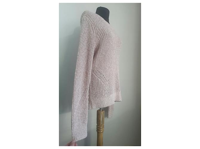 Veronica Beard Leah Rib Pullover Roségold XL XXL Pink - Ansicht 3