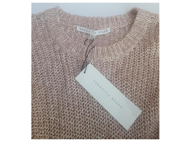 Veronica Beard Leah Rib Pullover Roségold XL XXL Pink - Ansicht 5