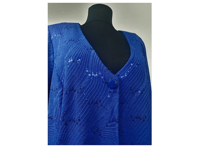 Bob Mackie Blazer Blau Größe XL - Ansicht 2