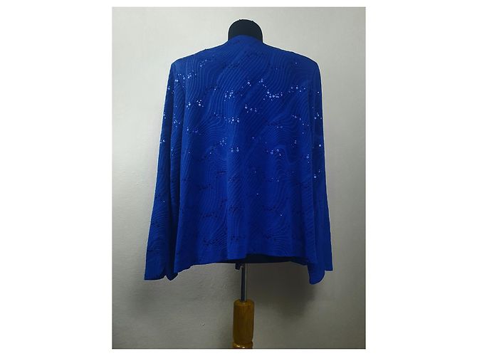 Bob Mackie Blazer Blau Größe XL - Ansicht 4