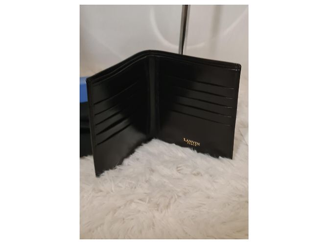 Lanvin Wallets Small accessories Black - view 3