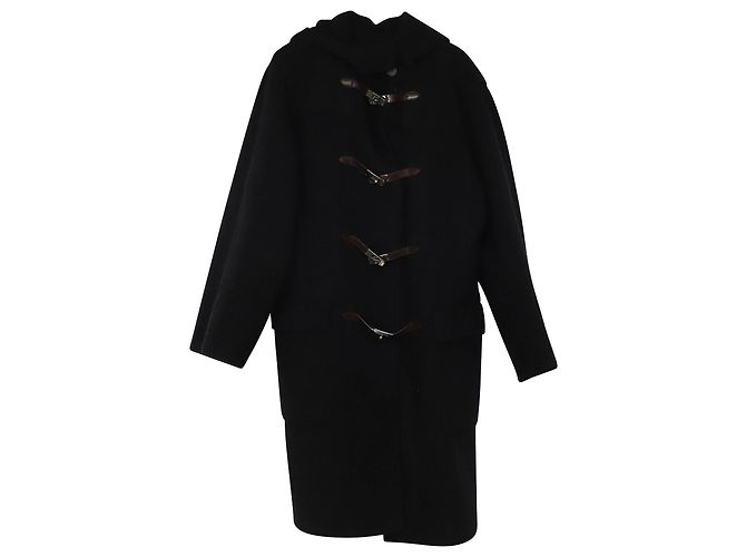 Hermès Trenca Hermes en cachemir gris oscuro - vista 4