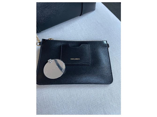 Borsa shopping Dolce & Gabbana Escape in pelle nera Nero - vista 7