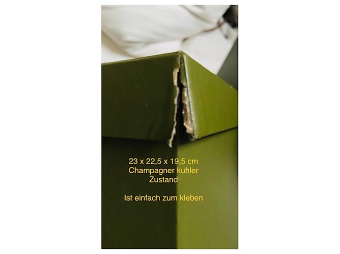 Christofle champagne cooler 19 cm Green Khaki - view 7