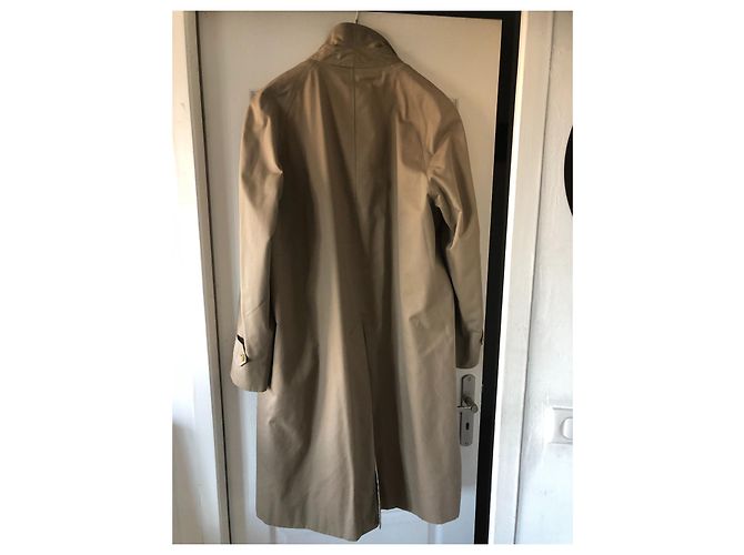 Gabardina Burberry Beige de Algodón - vista 2