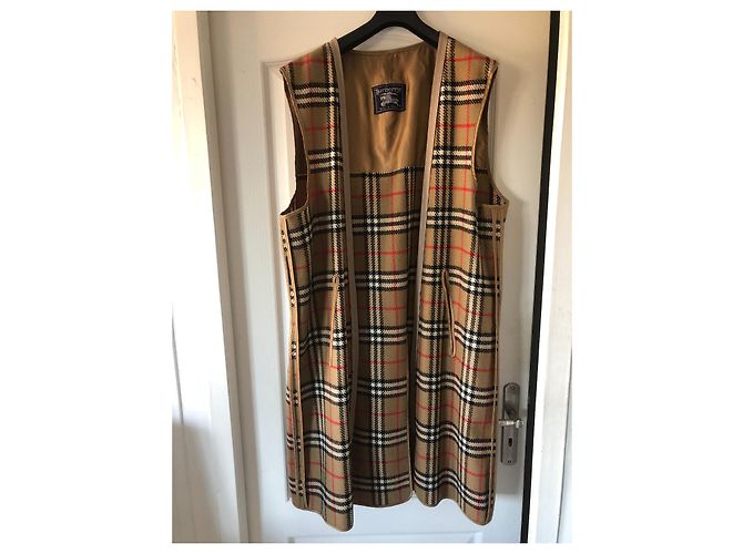 Gabardina Burberry Beige de Algodón - vista 3