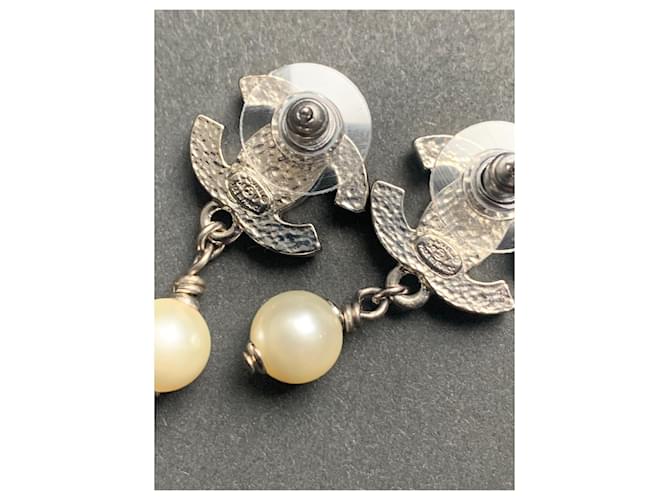 Chanel Aretes Plata - vista 2