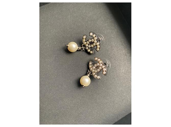 Chanel Aretes Plata - vista 3
