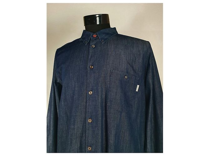 Camicia Paul Smith blu in cotone Taglia XXL - vista 2