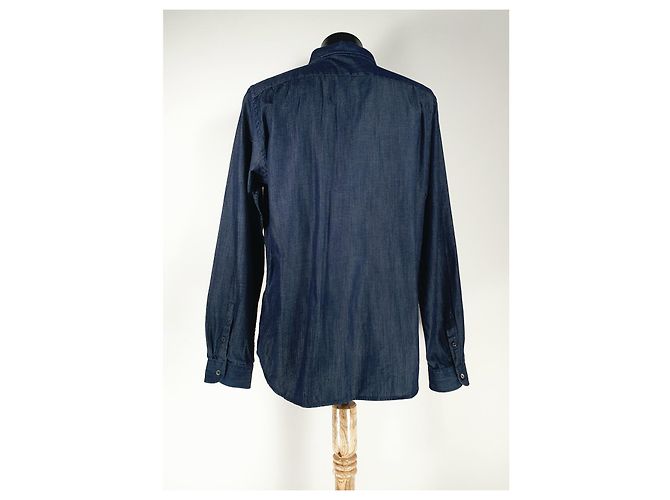 Camicia Paul Smith blu in cotone Taglia XXL - vista 4