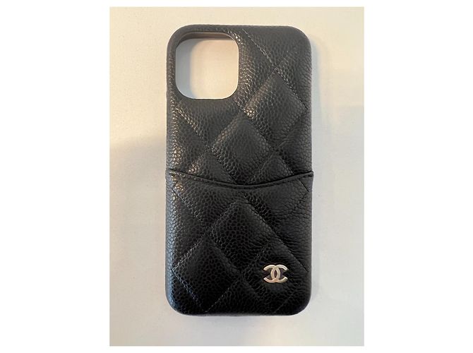 CHANEL Timeless iPhone 12 Case Black Dark red - view 2