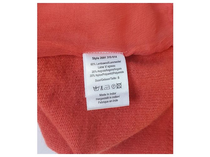 Day Birger & Mikkelsen Cardigan Orange Koralle Wolle Angora - Ansicht 7