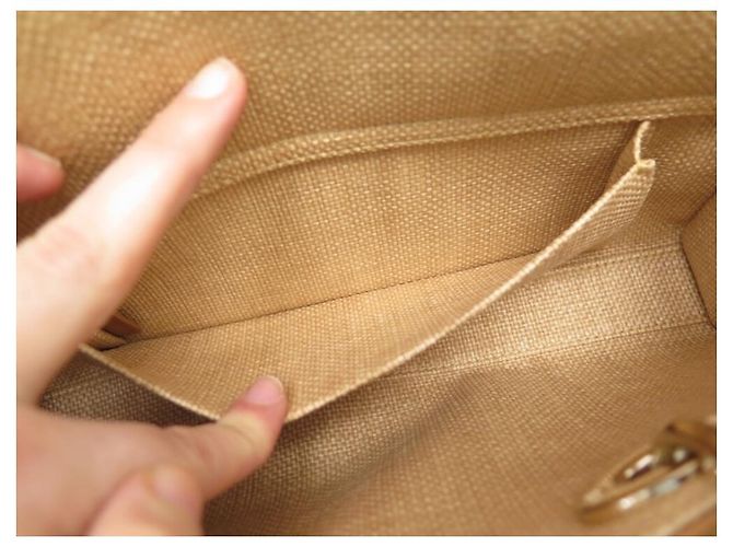 NUOVA BORSA A MANO DIOR LADY D-JOY BORSA A TRACOLLA IN RAFFIA E PELLE BEIGE - vista 16