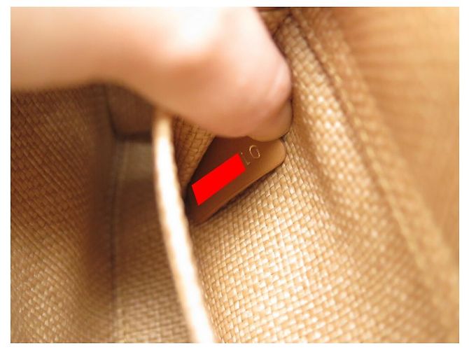 NUOVA BORSA A MANO DIOR LADY D-JOY BORSA A TRACOLLA IN RAFFIA E PELLE BEIGE - vista 17
